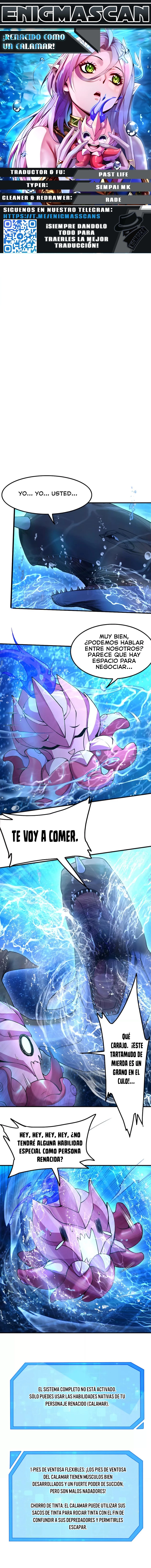 ¡Renacido Como Un Calamar! > Capitulo 2 > Page 01