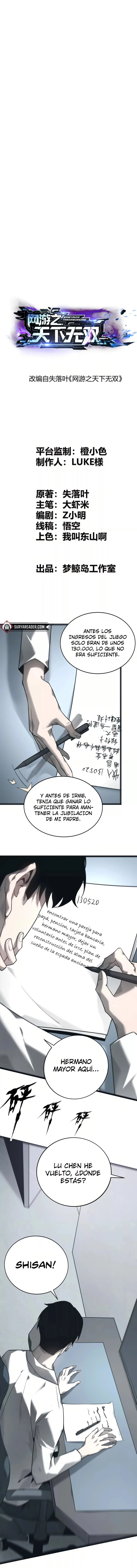 Sin rival en el mundo de los juegos en línea [Remake] > Capitulo 8 > Page 01