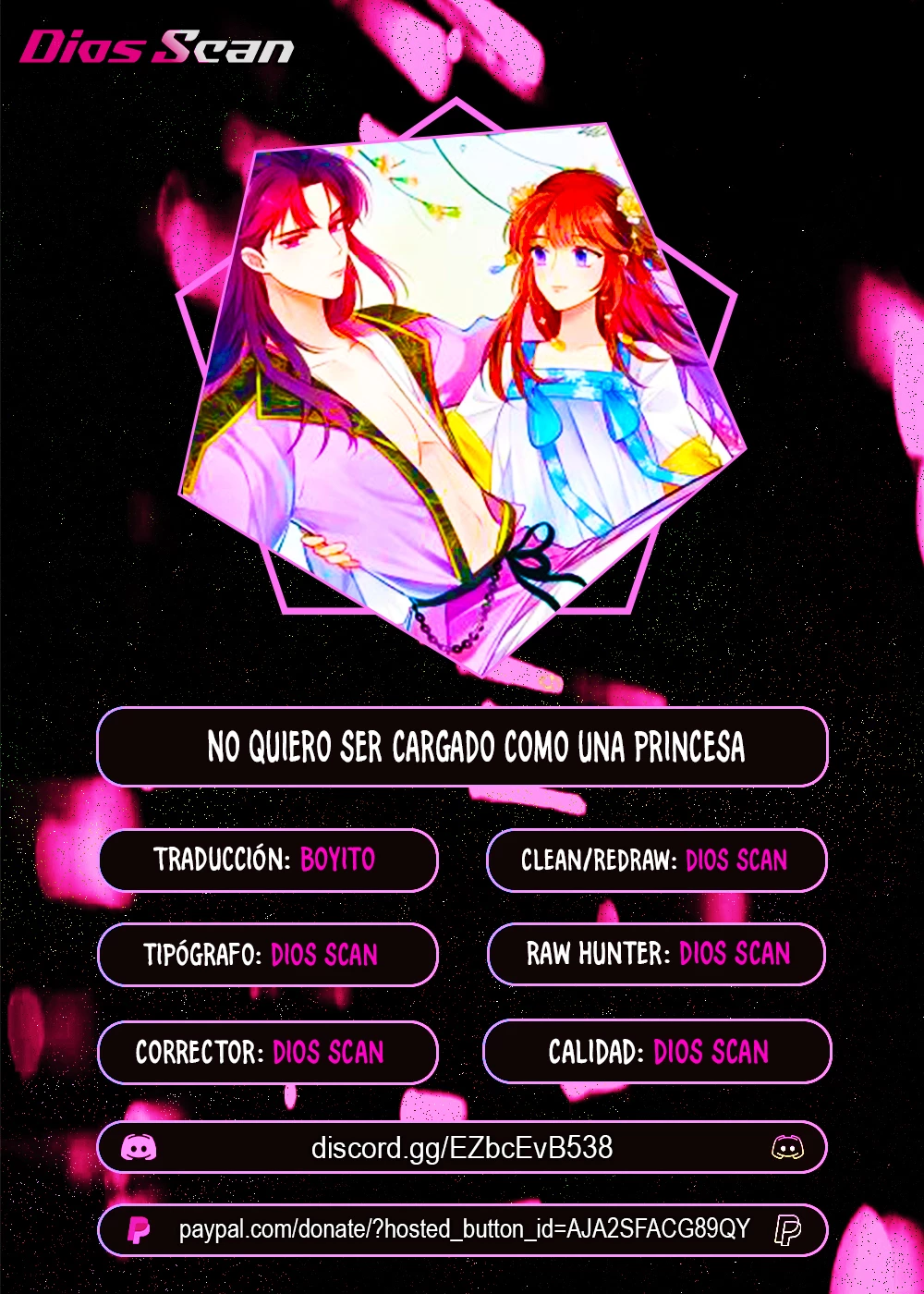 No quiero ser cargado como una princesa > Capitulo 10 > Page 01